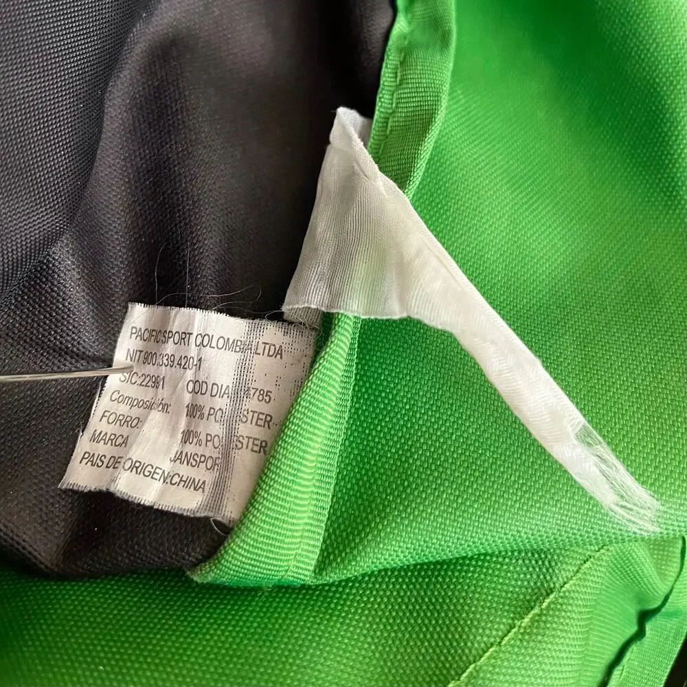 JanSport Vintage Neon Green SuperBreak 25L Backpack